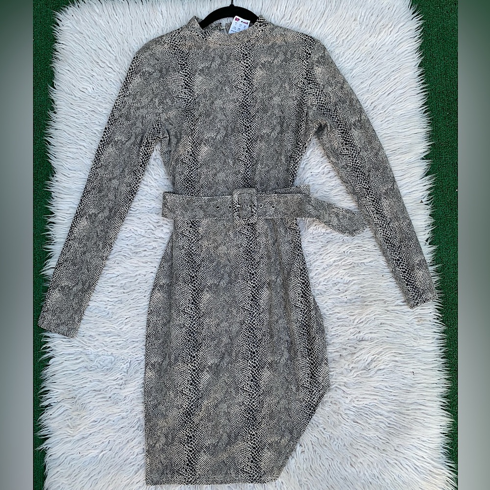 Animal Print Suede Dress *NWT* 🏷️